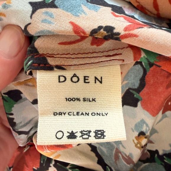 RARE Doen Musetta Dress in silk, S never worn perfect cond. price as marked OBO - Picture 7 of 7